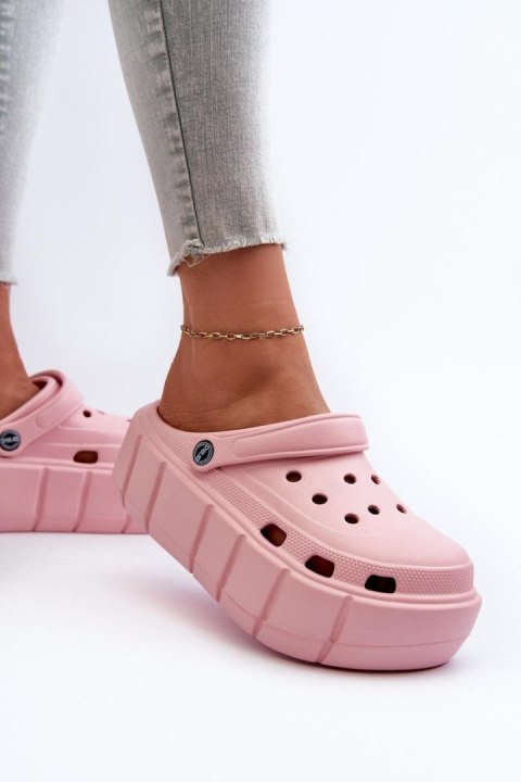 Sandał Klapki Model Itubia 24SD19-7561 Pink - Step in style Step in style Sandał Klapki Model Itubia 24SD19-7561 Pink - Step in style Step in style