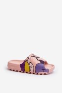 Sandał Klapki Model Monsters CK240P Pink - Step in style Step in style Sandał Klapki Model Monsters CK240P Pink - Step in style Step in style