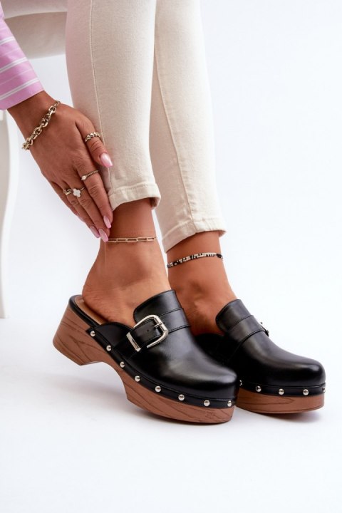 Sandał Klapki Model Seprilla 3206 Black - Step in style Step in style Sandał Klapki Model Seprilla 3206 Black - Step in style Step in style