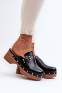 Sandał Klapki Model Seprilla 3206 Black - Step in style Step in style Sandał Klapki Model Seprilla 3206 Black - Step in style Step in style