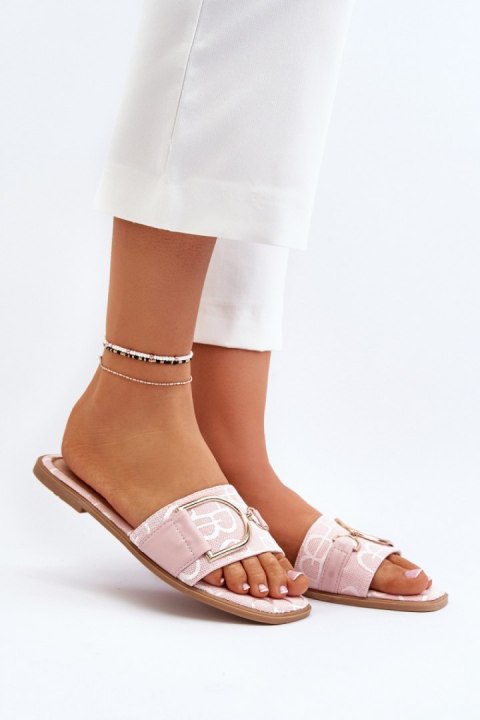 Sandał Klapki Model Taleci 1826 Pink - Step in style Step in style