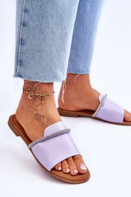Sandał Klapki Model Termen W-78 Violet - Step in style Step in style