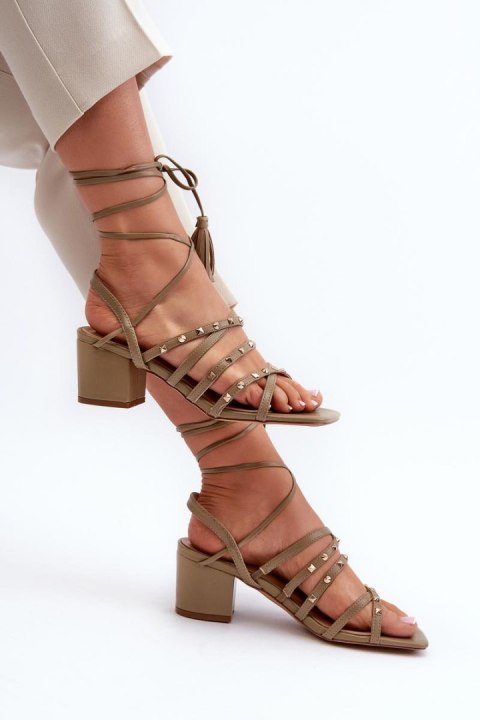 Sandały Model Chrisele 3973 Green - Step in style Step in style Sandały Model Chrisele 3973 Green - Step in style Step in style