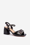 Sandały Model DA MR38-202 Black - Step in style Step in style Sandały Model DA MR38-202 Black - Step in style Step in style