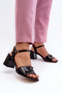 Sandały Model DA MR38-660 Black - Step in style Step in style Sandały Model DA MR38-660 Black - Step in style Step in style
