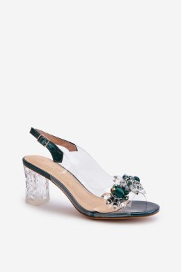 Sandały Model DA MR38-D1 Green - Step in style Step in style