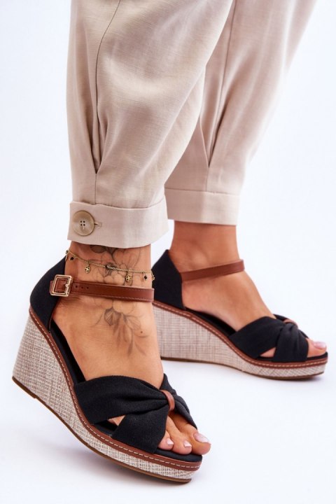 Sandały Model Daphne M338 Black - Step in style Step in style Sandały Model Daphne M338 Black - Step in style Step in style