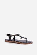 Sandały Model Edoni WWW502 Black - Step in style Step in style Sandały Model Edoni WWW502 Black - Step in style Step in style