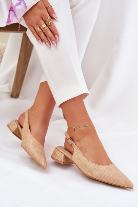 Sandały Model Jorela BF-19 Beige - Step in style Step in style Sandały Model Jorela BF-19 Beige - Step in style Step in style
