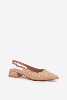 Sandały Model Jorela BF-19 Beige - Step in style Step in style