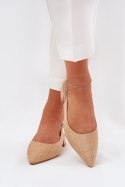 Sandały Model Jorela BF-19 Beige - Step in style Step in style Sandały Model Jorela BF-19 Beige - Step in style Step in style