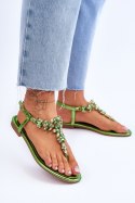Sandały Model Lenisa H8-291 Green - Step in style Step in style Sandały Model Lenisa H8-291 Green - Step in style Step in style