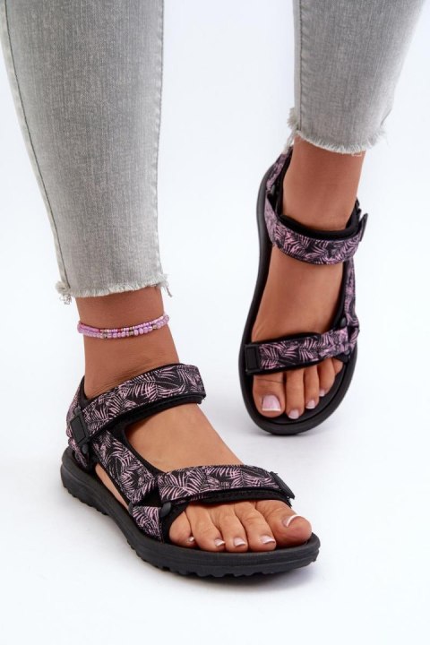 Sandały Model Lumeria 23SD11-5630 Black/Pink - Step in style Step in style Sandały Model Lumeria 23SD11-5630 Black/Pink - Step in style Step in style