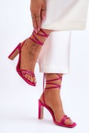 Sandały Model Nessy H8-508 Fuksja - Step in style Step in style Sandały Model Nessy H8-508 Fuksja - Step in style Step in style