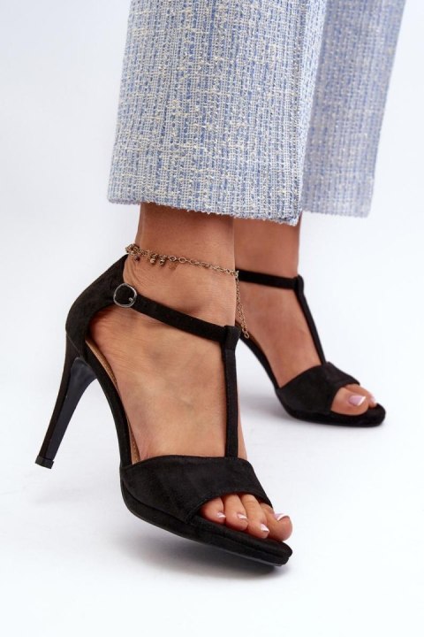Sandały Model Obdaria 17335 Black - Step in style Step in style Sandały Model Obdaria 17335 Black - Step in style Step in style
