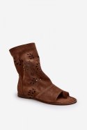 Sandały Model Zazoo 3437 Brown - Step in style Step in style
