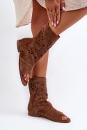 Sandały Model Zazoo 3437 Brown - Step in style Step in style