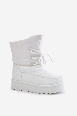 Śniegowce Model Big Star OO274886 White - Step in style Step in style