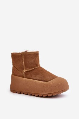 Śniegowce Model Big Star OO274A212 Brown - Step in style Step in style