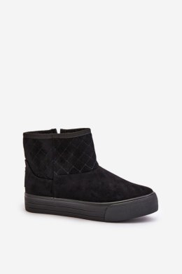 Śniegowce Model Big Star OO274A522 Black - Step in style Step in style