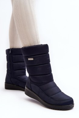 Śniegowce Model Calena 22SN26-5028 NavyNavy - Step in style Step in style