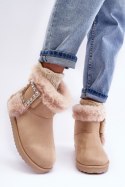 Śniegowce Model Dulca VL201P Beige - Step in style Step in style Śniegowce Model Dulca VL201P Beige - Step in style Step in style