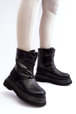 Śniegowce Model GOE MM2N4078 Black - Step in style Step in style