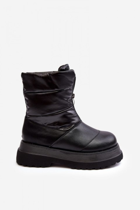 Śniegowce Model GOE MM2N4078 Black - Step in style Step in style Śniegowce Model GOE MM2N4078 Black - Step in style Step in style