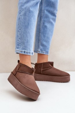 Śniegowce Model Korfedi 6431 Brown - Step in style Step in style