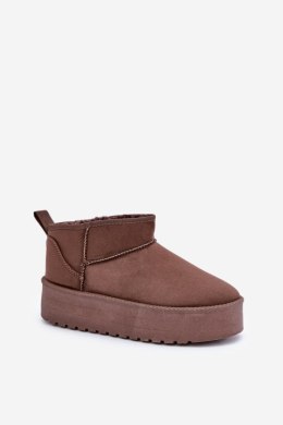 Śniegowce Model Korfedi 6431 Brown - Step in style Step in style