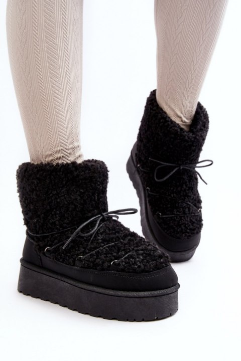 Śniegowce Model Loso 20223-4A Black - Step in style Step in style Śniegowce Model Loso 20223-4A Black - Step in style Step in style