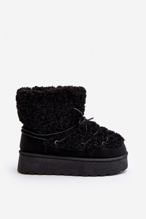 Śniegowce Model Loso 20223-4A Black - Step in style Step in style Śniegowce Model Loso 20223-4A Black - Step in style Step in style