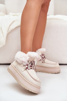 Śniegowce Model Neathren C3016 Light Beige - Step in style Step in style