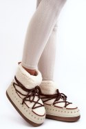 Śniegowce Model Rohes NB617 Beige - Step in style Step in style Śniegowce Model Rohes NB617 Beige - Step in style Step in style