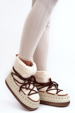 Śniegowce Model Rohes NB617 Beige - Step in style Step in style