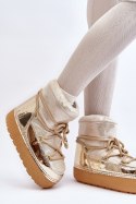 Śniegowce Model Toolsa NB616 Gold - Step in style Step in style Śniegowce Model Toolsa NB616 Gold - Step in style Step in style