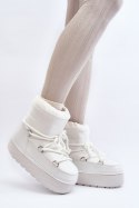 Śniegowce Model Toolsa NB616 White - Step in style Step in style Śniegowce Model Toolsa NB616 White - Step in style Step in style