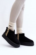 Śniegowce Model Udra UA-1833 Black - Step in style Step in style Śniegowce Model Udra UA-1833 Black - Step in style Step in style