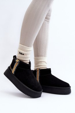 Śniegowce Model Udra UA-1833 Black - Step in style Step in style