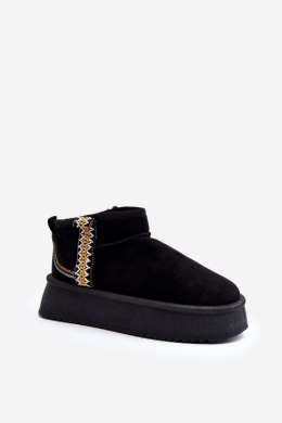 Śniegowce Model Udra UA-1833 Black - Step in style Step in style