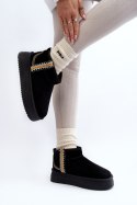 Śniegowce Model Udra UA-1833 Black - Step in style Step in style Śniegowce Model Udra UA-1833 Black - Step in style Step in style