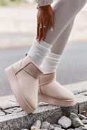 Śniegowce Model Xamella 20216-4F Light Beige - Step in style Step in style Śniegowce Model Xamella 20216-4F Light Beige - Step in style Step in style