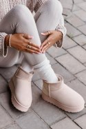 Śniegowce Model Xamella 20216-4F Light Beige - Step in style Step in style Śniegowce Model Xamella 20216-4F Light Beige - Step in style Step in style