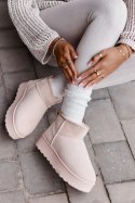 Śniegowce Model Xamella 20216-4F Light Beige - Step in style Step in style Śniegowce Model Xamella 20216-4F Light Beige - Step in style Step in style