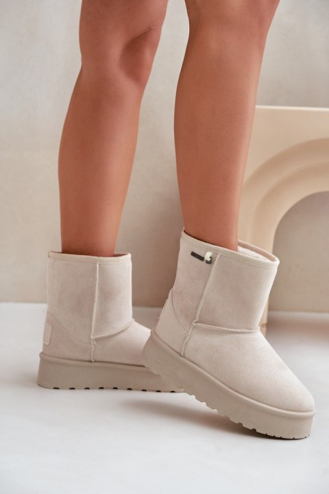 Śniegowce Modele Big Star OO274897 Light Beige - Step in style Step in style Śniegowce Modele Big Star OO274897 Light Beige - Step in style Step in style