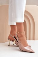 Szpilki Model Filona CH878 Beige - Step in style Step in style Szpilki Model Filona CH878 Beige - Step in style Step in style
