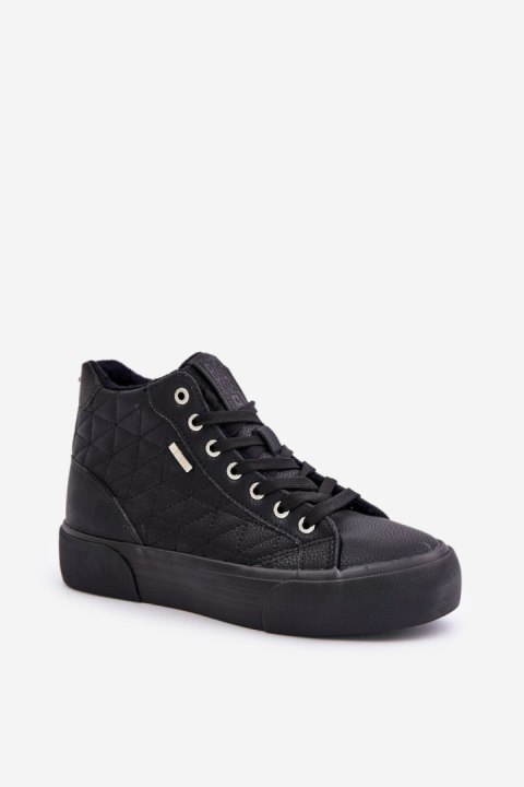 Trampki Model Big Star OO274A480 Black - Step in style Step in style Trampki Model Big Star OO274A480 Black - Step in style Step in style
