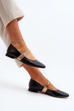 Baleriny Model Laura Messi 2774 Black - Step in style Step in style