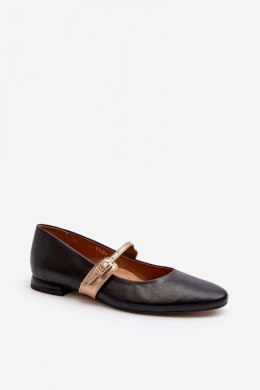 Baleriny Model Laura Messi 2774 Black - Step in style Step in style