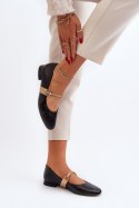 Baleriny Model Laura Messi 2774 Black - Step in style Step in style Baleriny Model Laura Messi 2774 Black - Step in style Step in style